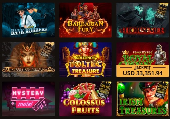 Ассортимент игровых автоматов казино Плей Фортуна