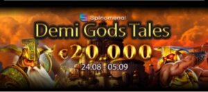 Соревнование "Demi Gods Tales" в Riobet casino