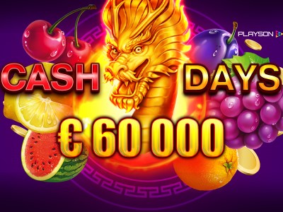 Акция Cash Days в Риобет казино с джекпотом €60,000