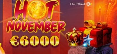 Акция «Горячий ноябрь» в Риобет онлайн казино
